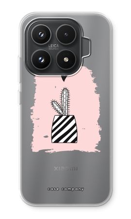 Black and white cactus