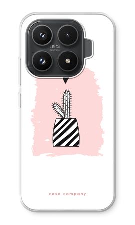 Black and white cactus