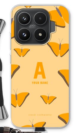 Amber Butterflies Monogram