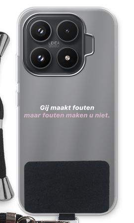 Fouten maken u niet