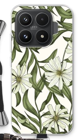 White flower pattern