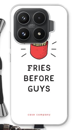 Fries before guys