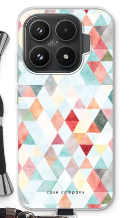 Coloured triangles pastel