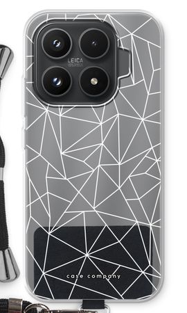 Geometric lines white