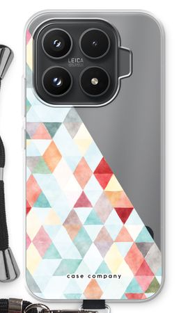 Coloured triangles pastel