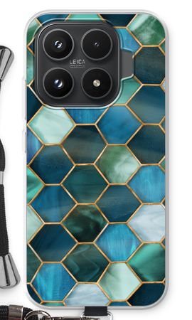 Hexagons in stained glass