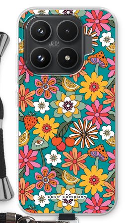 Retro Flowers N°2 - Blue