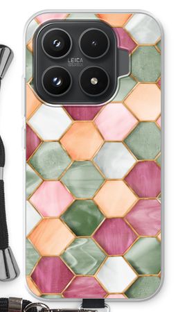Hexagons in stained glass