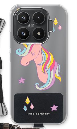 Rosafarbenes Einhorn