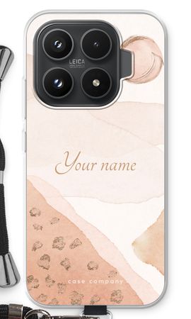 Gold Spots Namecase - Blush