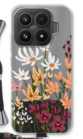 Painted wildflowers