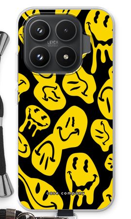 Melting smiley - Yellow