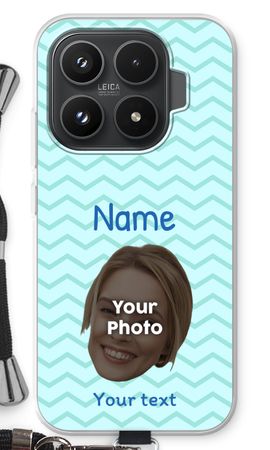 Personalized Face - Stripes Pattern