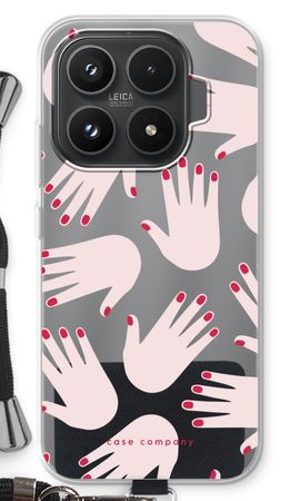 Hands pink