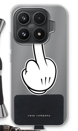 Middle finger white