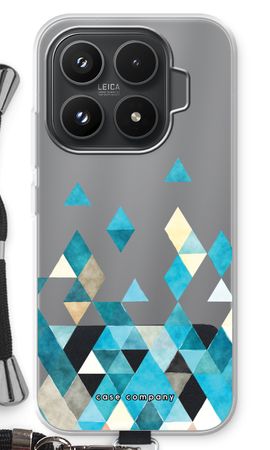 Coloured triangles blue