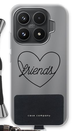 Friends heart black
