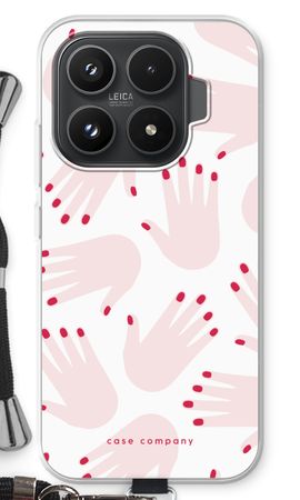 Hands pink