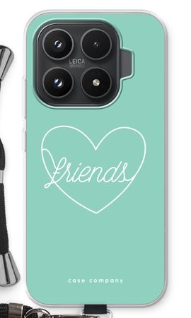 Friends heart pastel
