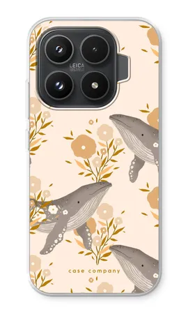 Floral Whales, Xiaomi 17T weiche Hülle