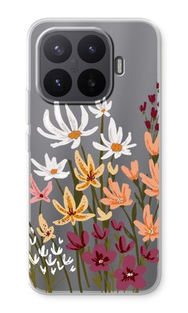 Painted wildflowers