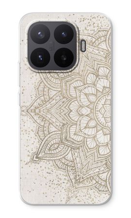 Goldenes Boho-Mandala