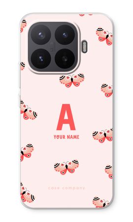 Rosy Butterflies Monogram