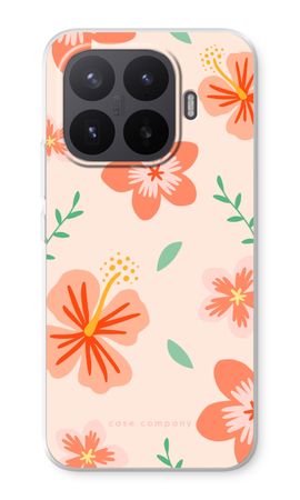 Tropical Pink Flowers