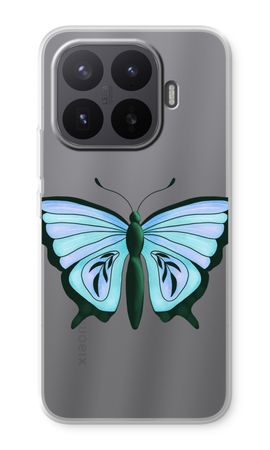 Blauer Schmetterling