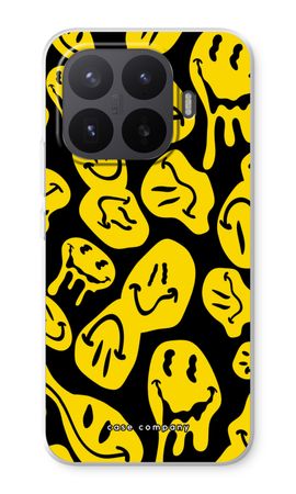 Melting smiley - Yellow