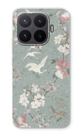 Blüte der japanischen Kranichvögel