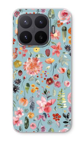 Bunte Pflanzen und Blumen