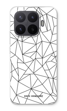 Schwarze geometrische Linien