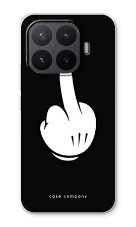 Mittelfinger schwarz