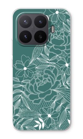 Flowers in lace