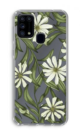 White flower pattern