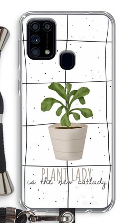 Houseplant on windowpane