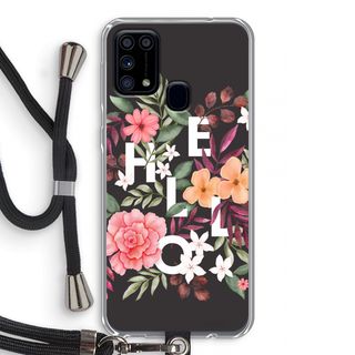 Hello in flowers