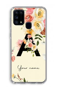 Flirty Flowers Monogram