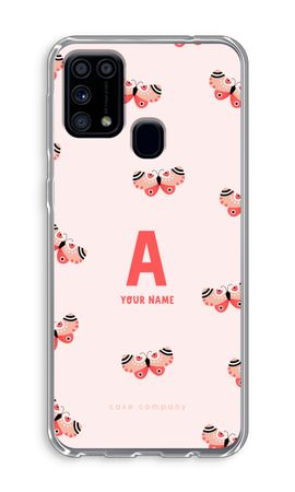 Rosy Butterflies Monogram