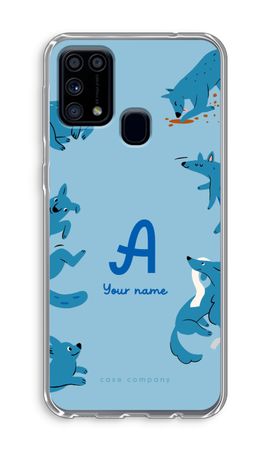 Playful Dogs Monogram