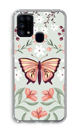 Butterfly in a floral world