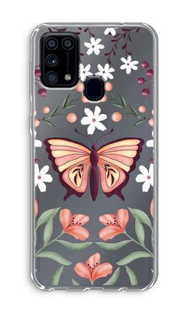 Butterfly in a floral world