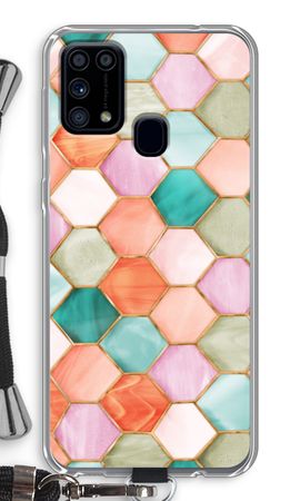 Hexagons in stained glass