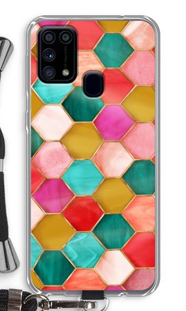 Hexagons in stained glass