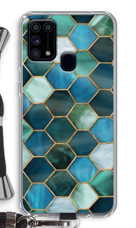 Hexagons in stained glass