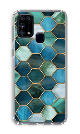 Hexagons in stained glass