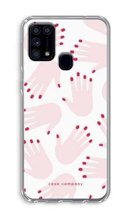 Hands pink