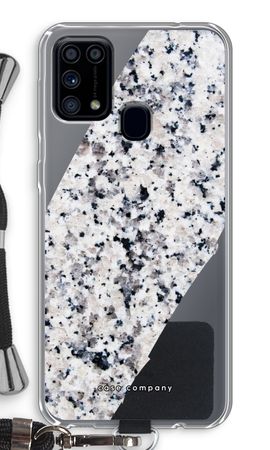 Speckled marble