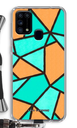 Stained glass - Orange